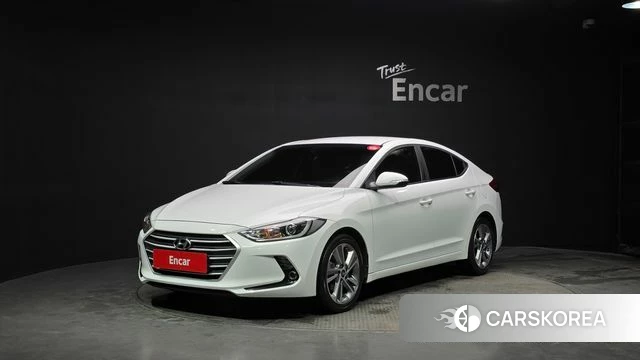 Hyundai Avante AD 2018 Белый из Кореи
