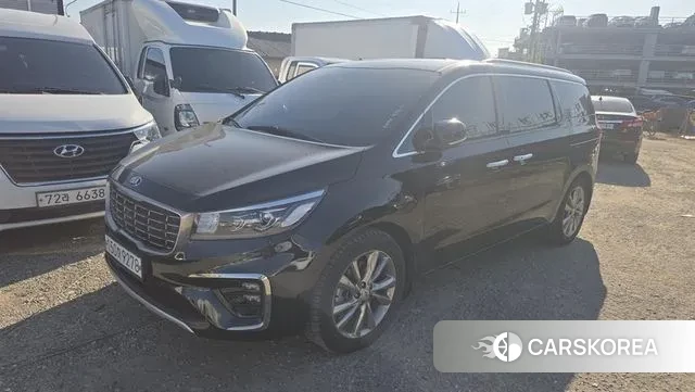 Kia The New Carnival 2019 Черный из Кореи