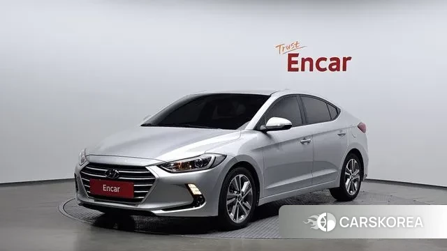 Hyundai Avante AD 2018 Серебряный из Кореи