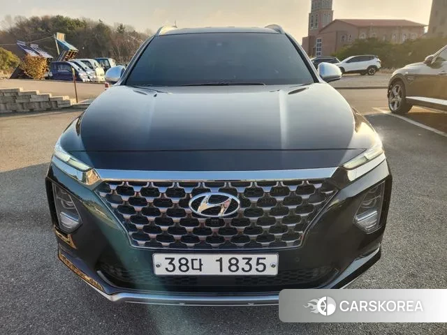 Hyundai Santa Fe TM 2018 Черный из Кореи