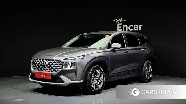 Hyundai The New Santa Fe 2021 Серый из Кореи
