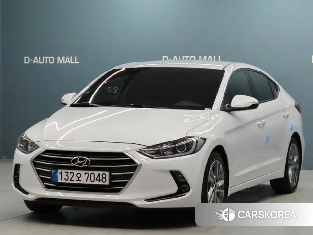 Hyundai Avante AD 2018 Белый из Кореи