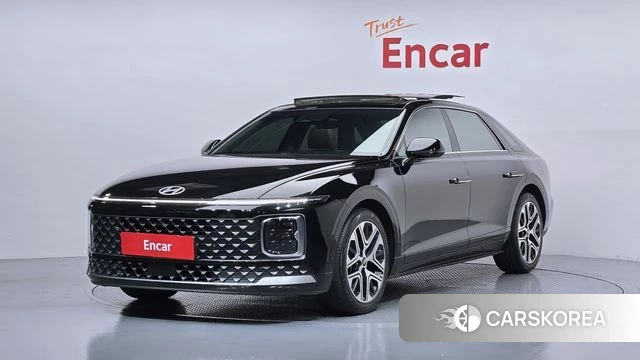 Hyundai Grandeur (GN7) 2023 Черный из Кореи