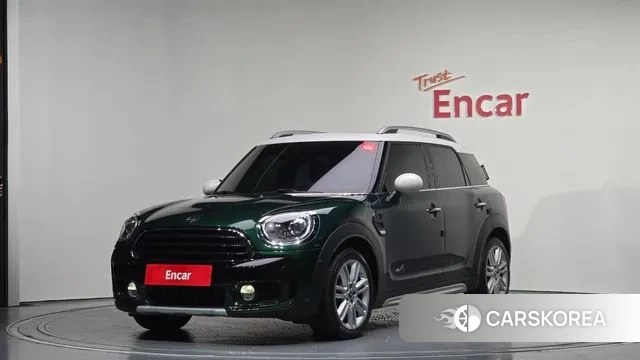 Mini Cooper D Countryman 2018 Зеленый из Кореи