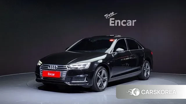 Audi A4 (B9) 2019 Черный из Кореи