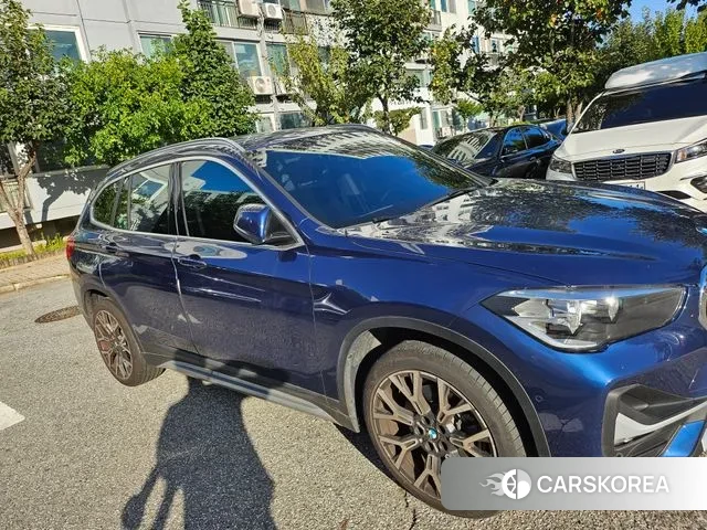 BMW X1 (F48) 2022 Синий из Кореи