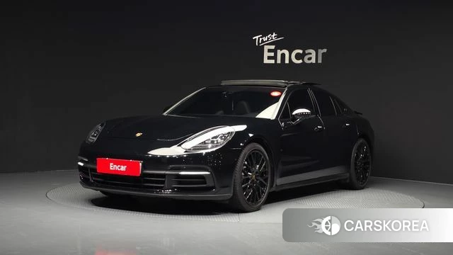 Porsche Panamera (971) 2018 Темно-зеленый из Кореи