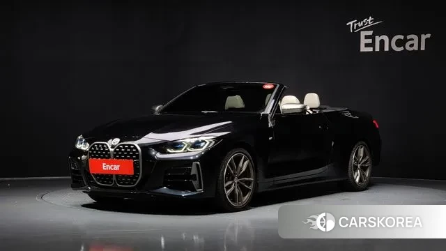 BMW 4 Series (G22) 2022 Черный из Кореи