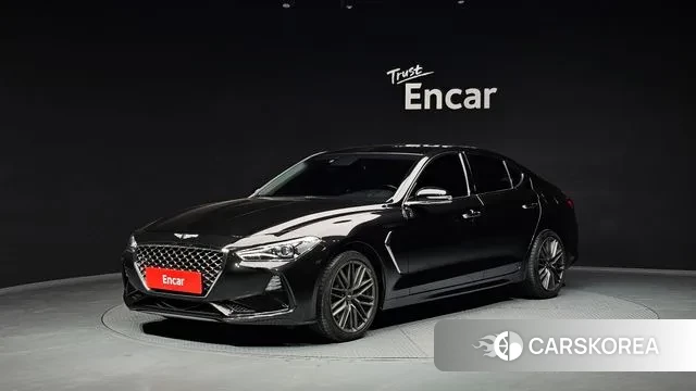 Genesis G70 2018 Черный из Кореи