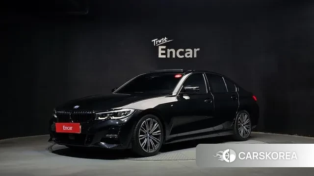 BMW 3 Series (G20) 2022 Черный из Кореи