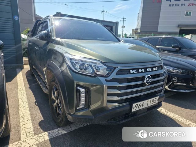 Ssangyong The New Rexton Sports Cannes 2021 Светло-зеленый из Кореи