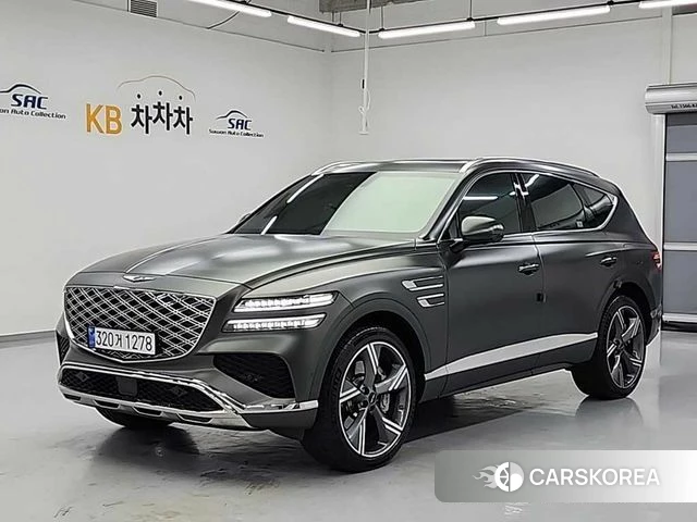 Genesis GV80 2024 Темно-зеленый из Кореи