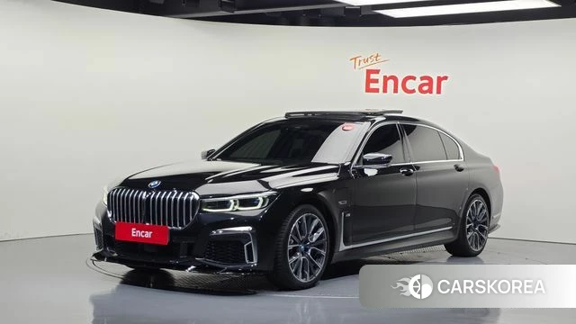 BMW 7 Series (G11) 2022 Черный из Кореи
