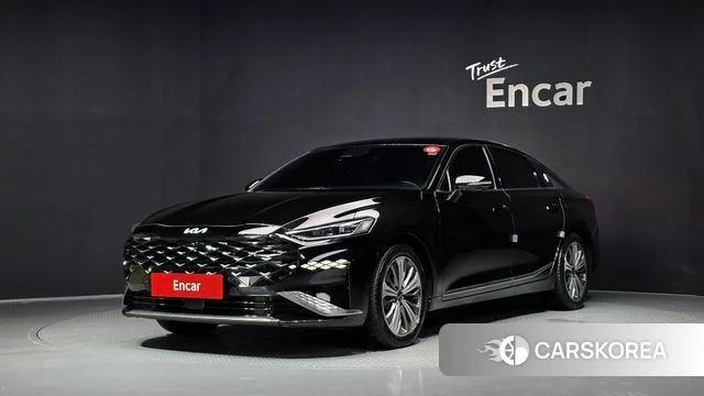 Kia K8 Hybrid 2023 Черный из Кореи