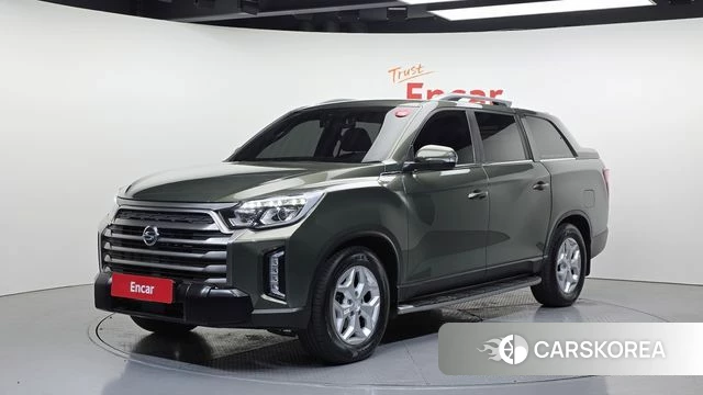 Ssangyong The New Rexton Sport 2022 Темно-зеленый из Кореи