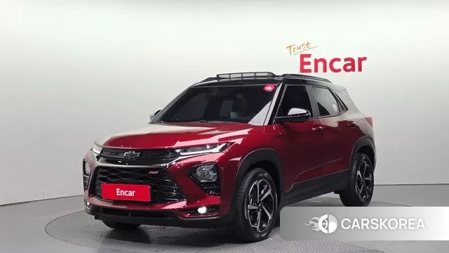 Chevrolet (GM Daewoo) Trailblazer 2022 Красный из Кореи