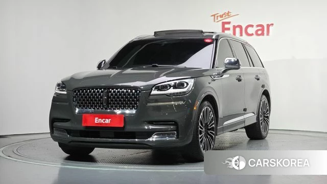 Lincoln Aviator 2nd generation 2021 Серый из Кореи