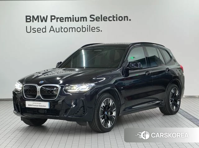 BMW iX3 2023 Черный из Кореи