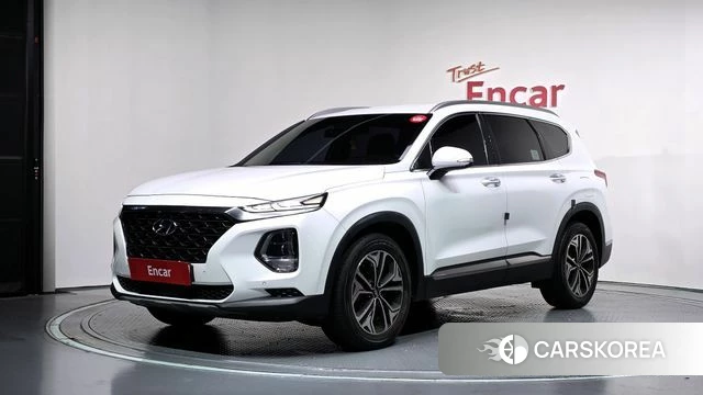 Hyundai Santa Fe TM 2018 Белый из Кореи