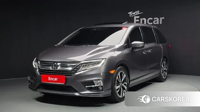Honda Odyssey 2018 Серый из Кореи