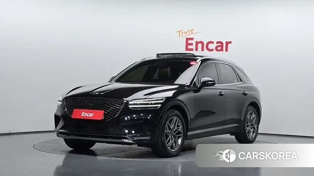 Genesis GV70 2021 Черный из Кореи