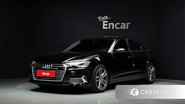 Audi A6 (C8) 2022 Черный из Кореи