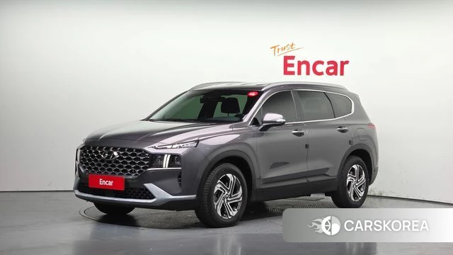 Hyundai The New Santa Fe 2022 Серый из Кореи