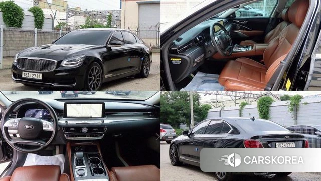 Kia More K9 2018 Черный из Кореи