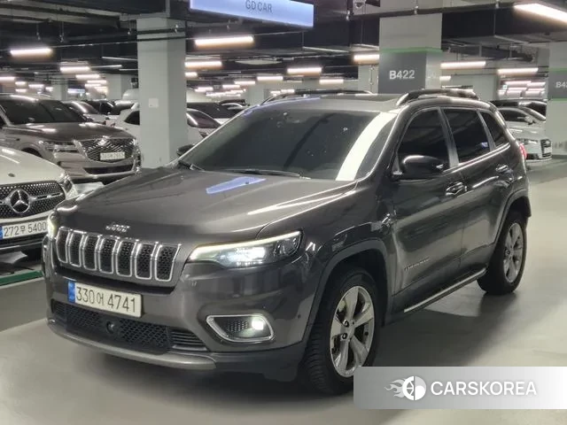 Jeep Cherokee (KL) 2022 Серый из Кореи