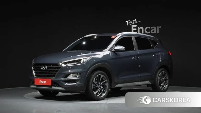 Hyundai All New Tucson 2018 Синий из Кореи