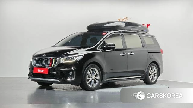 Kia The New Carnival 2019 Черный из Кореи