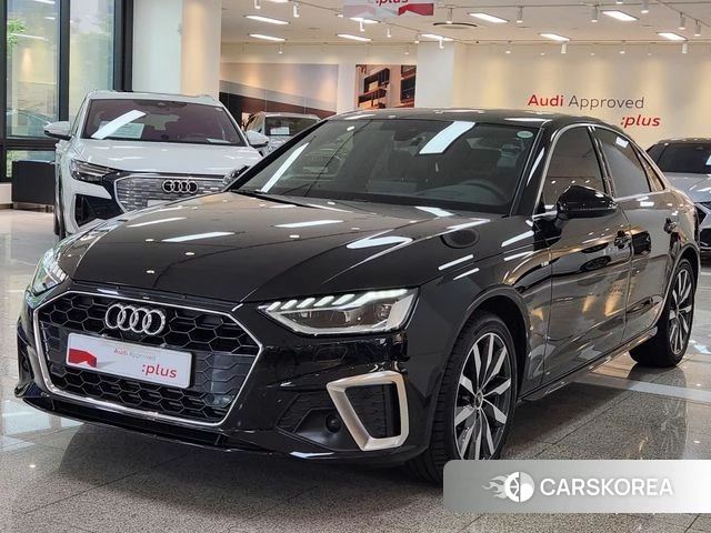 Audi A4 (B9) 2023 Черный из Кореи