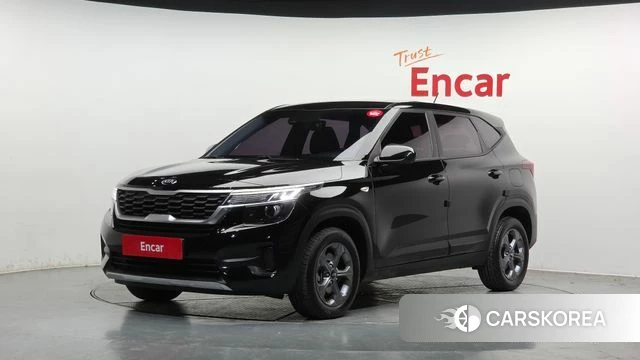 Kia Seltos 2019 Черный из Кореи