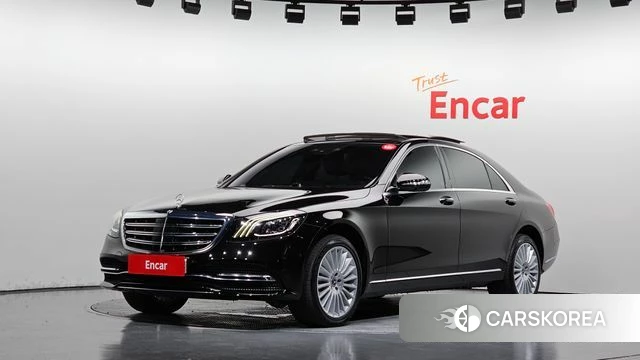 Mercedes-Benz S-Class W222 2020 Черный из Кореи
