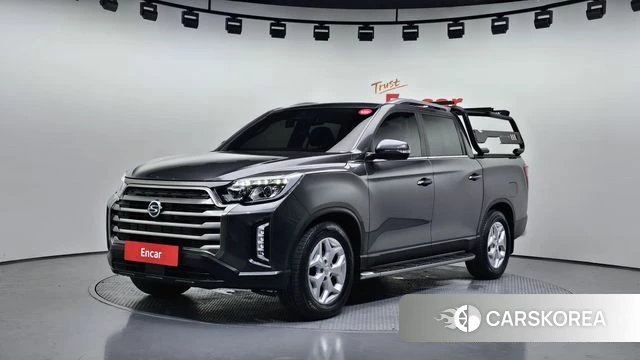 Ssangyong The New Rexton Sport 2023 Серый из Кореи