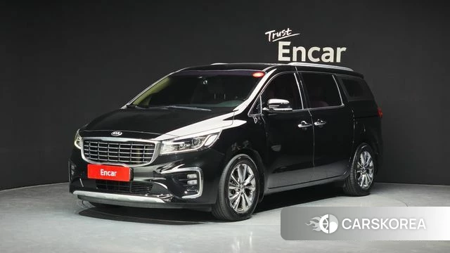 Kia The New Carnival 2019 Черный из Кореи