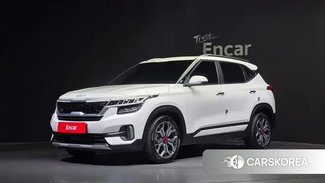 Kia Seltos 2022 Белый из Кореи