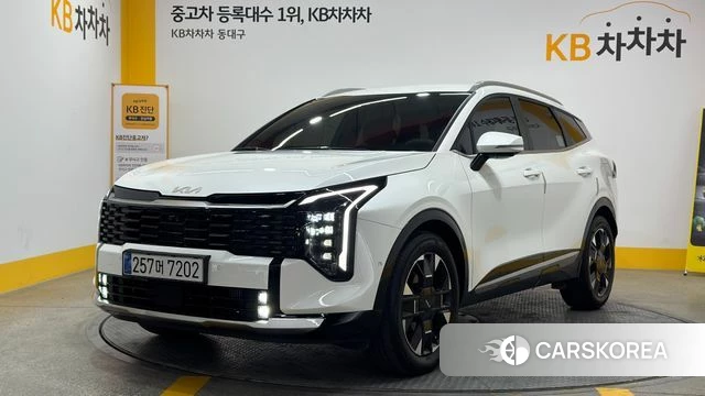 Kia The New Sportage 5th Generation 2025 Белый из Кореи