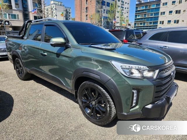 Ssangyong The New Rexton Sports Cannes 2022 Светло-зеленый из Кореи
