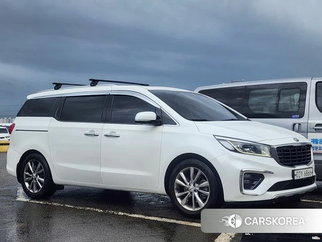 Kia The New Carnival 2018 Белый из Кореи