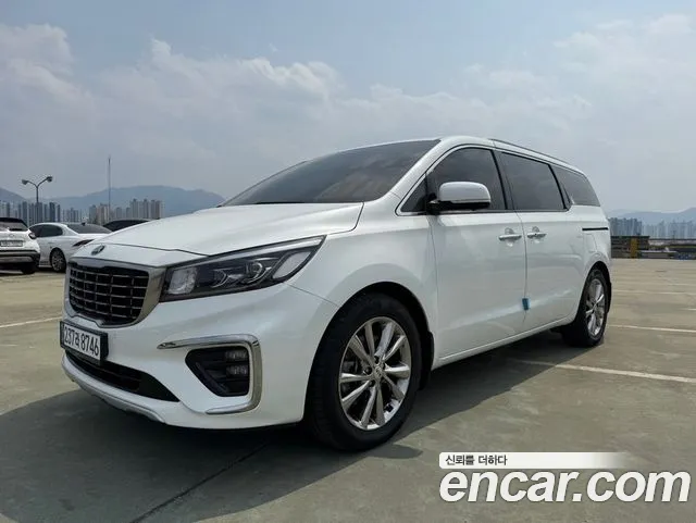 Kia The New Carnival 2020 Белый из Кореи