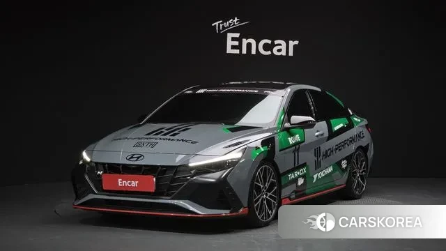 Hyundai Avante (CN7) 2022 Серый из Кореи