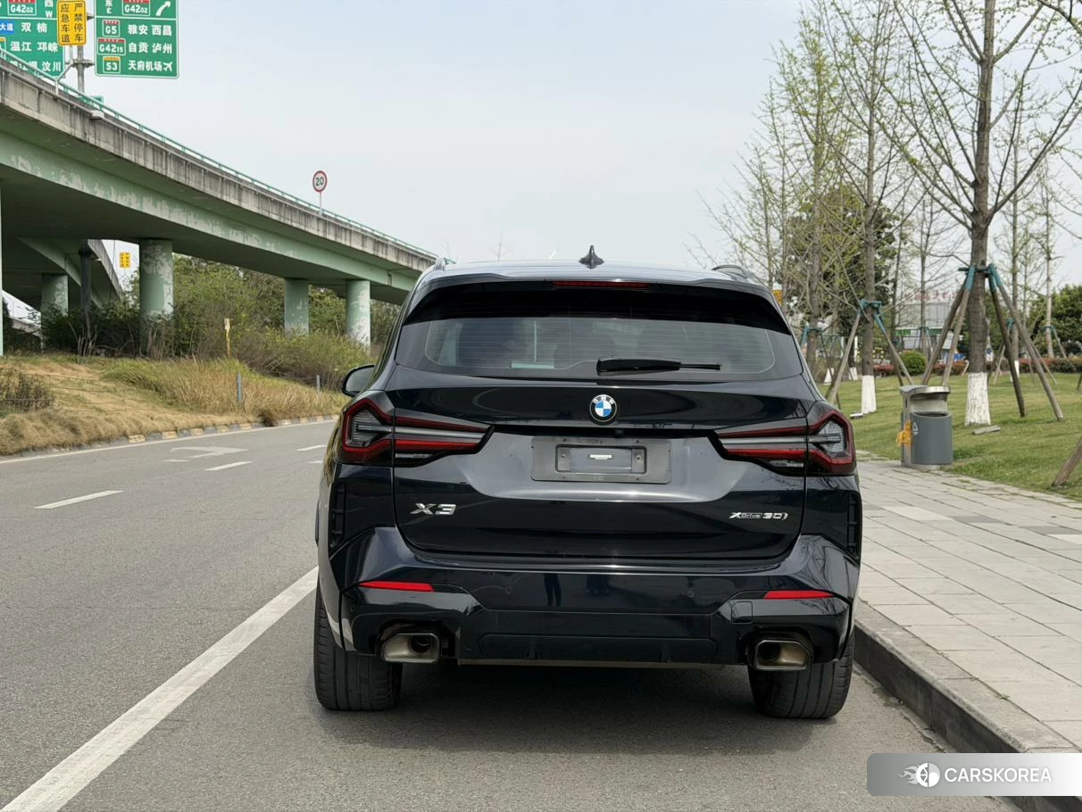 BMW X3 2021 Черный из Китая