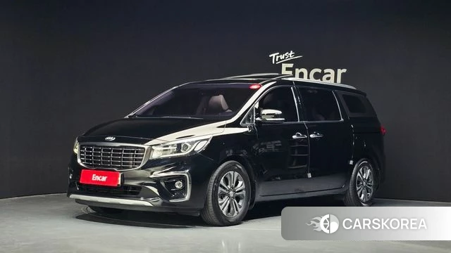 Kia The New Carnival 2019 Черный из Кореи