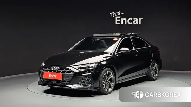 Audi A3 (8Y) 2025 Черный из Кореи