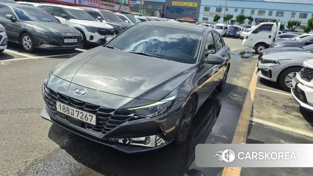 Hyundai Avante (CN7) 2020 Светло-зеленый из Кореи