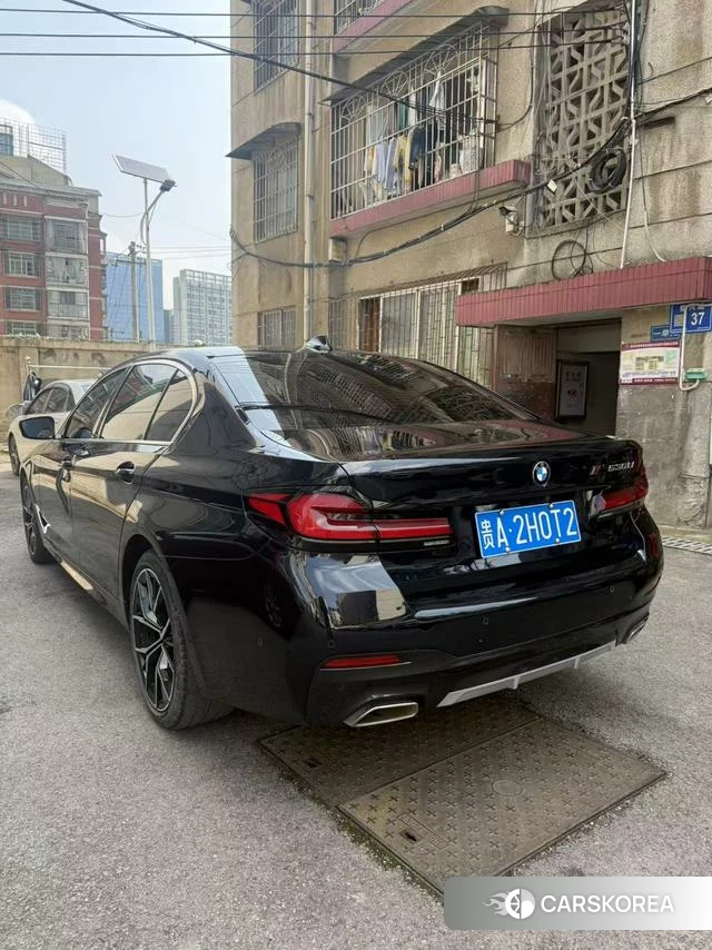 BMW 5 series 2021 Черный из Китая