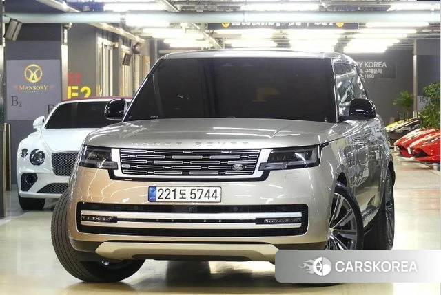 Land Rover Range Rover 5th Generation 2022 Песочный из Кореи