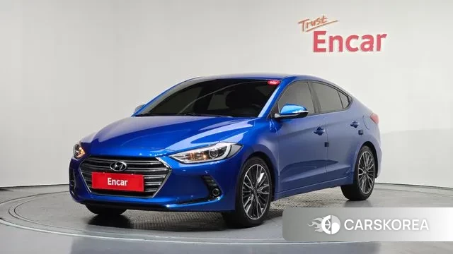 Hyundai Avante AD 2018 Синий из Кореи