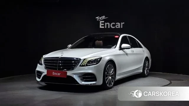 Mercedes-Benz S-Class W222 2018 Белый из Кореи